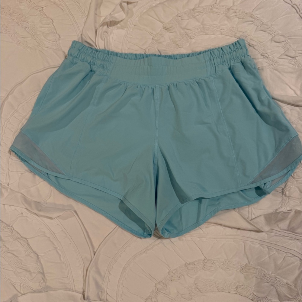 Lululemon Athletica Sky Blue hottie hot shorts!!!